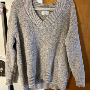 Old navy v neck colorful sweater xl